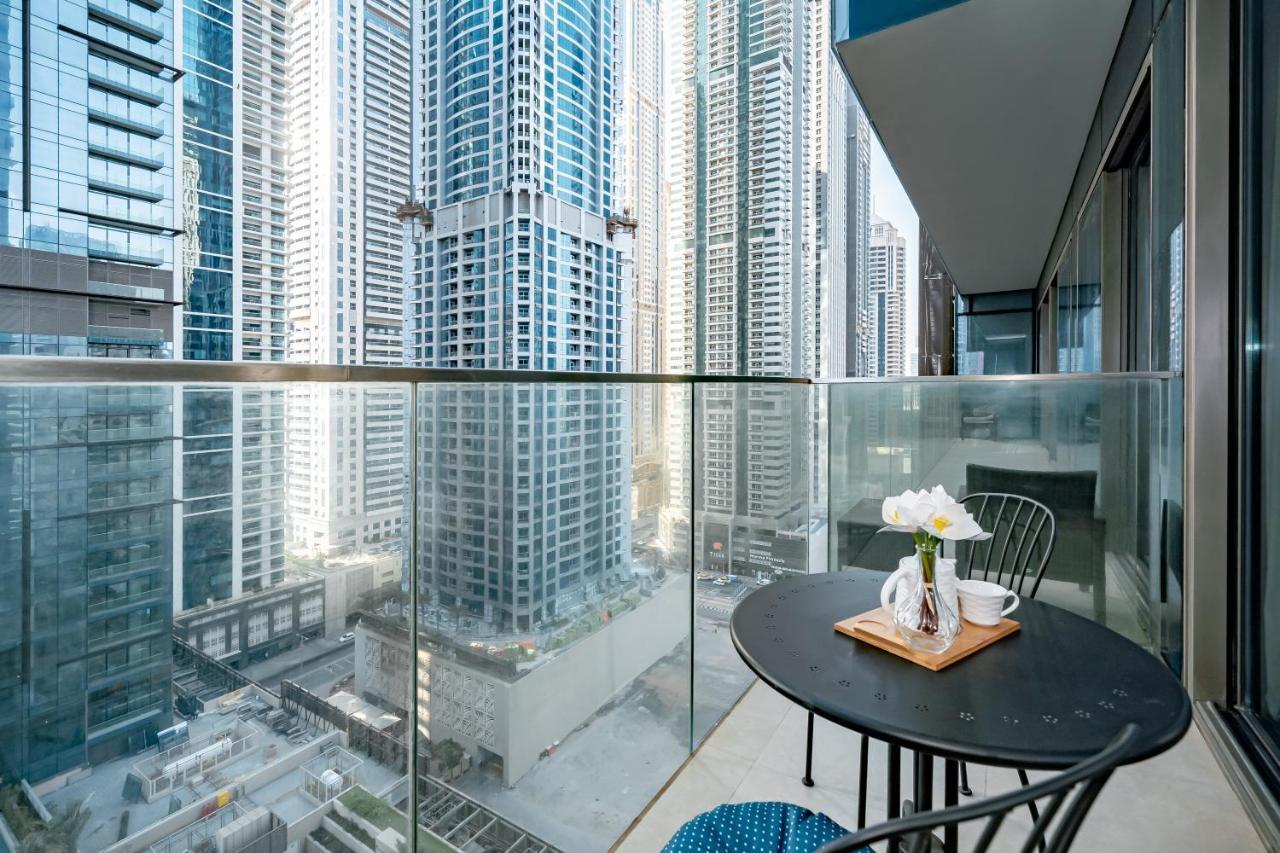 Higuests - Unique Studio With Stunning Panoramic Marina Views Dubaj Kültér fotó