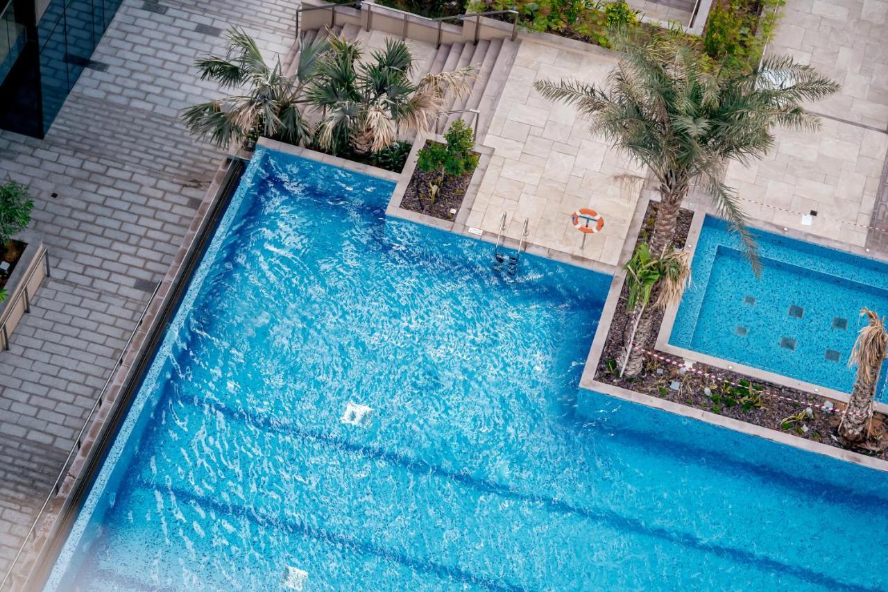 Higuests - Unique Studio With Stunning Panoramic Marina Views Dubaj Kültér fotó