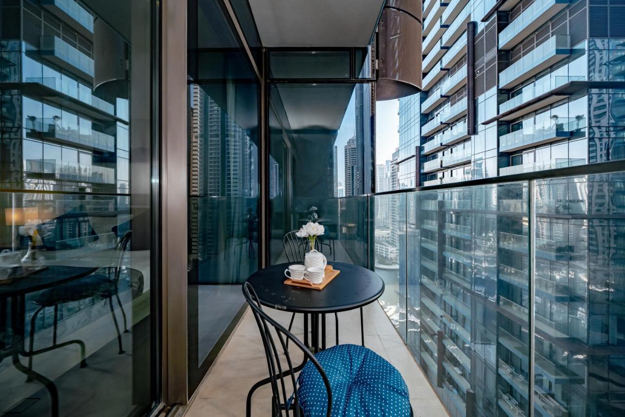 Higuests - Unique Studio With Stunning Panoramic Marina Views Dubaj Kültér fotó