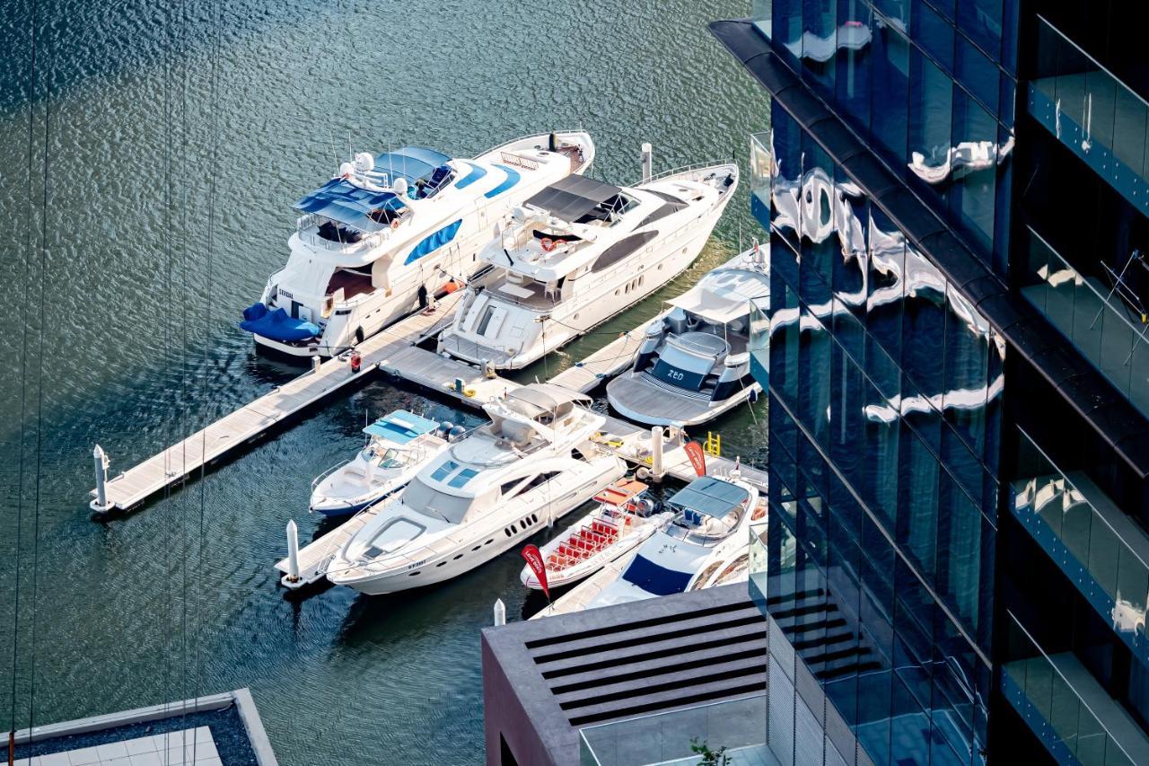 Higuests - Unique Studio With Stunning Panoramic Marina Views Dubaj Kültér fotó