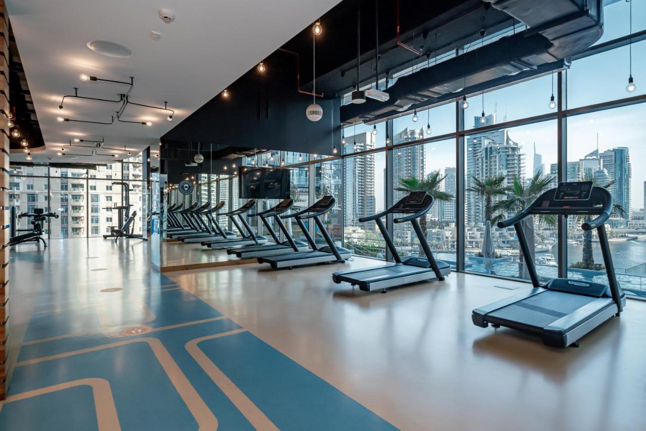Higuests - Unique Studio With Stunning Panoramic Marina Views Dubaj Kültér fotó
