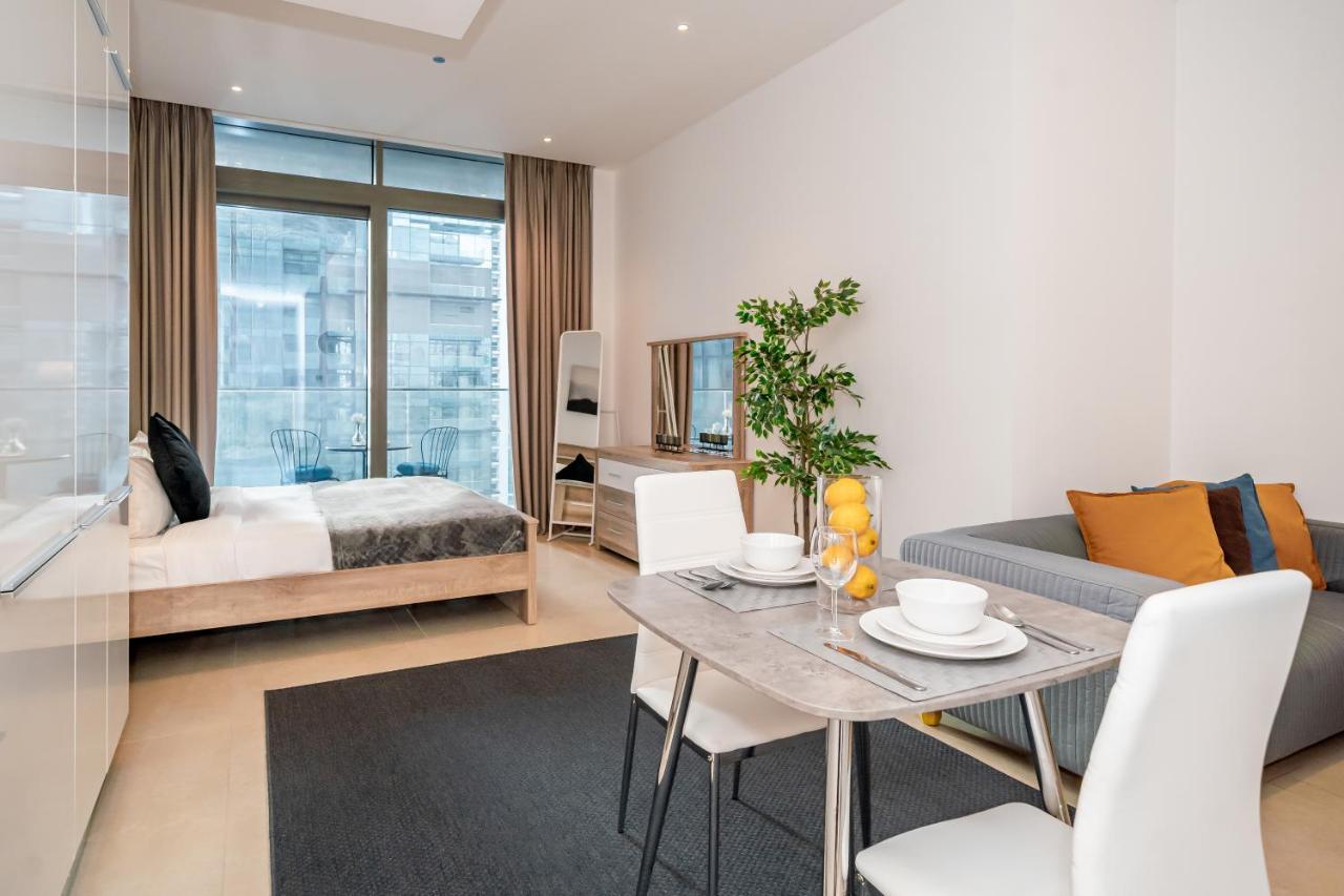 Higuests - Unique Studio With Stunning Panoramic Marina Views Dubaj Kültér fotó